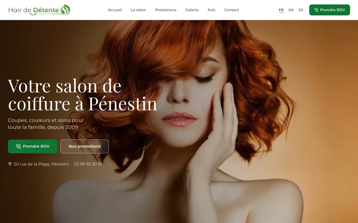 Hair de Détente, Salon de coiffure, Pénestin