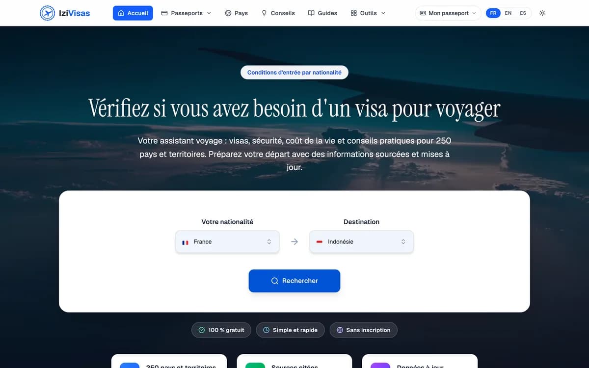 IziVisas, Ma plateforme de visas